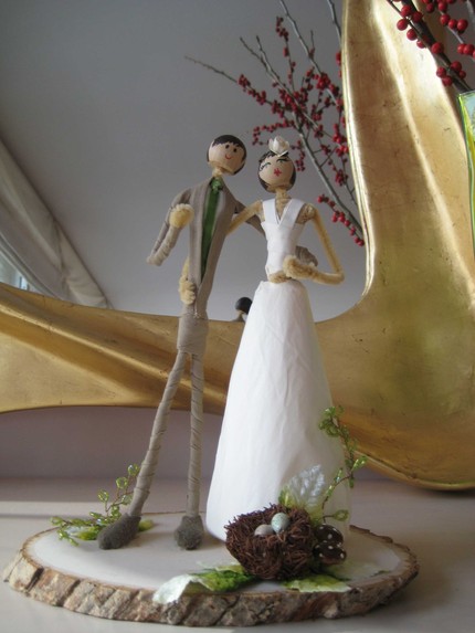 20 Unique Wedding Cake Toppers Austin Wedding Blog