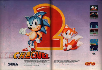 Jogo Sonic 2 - Master System - Sebo dos Games - 10 anos!