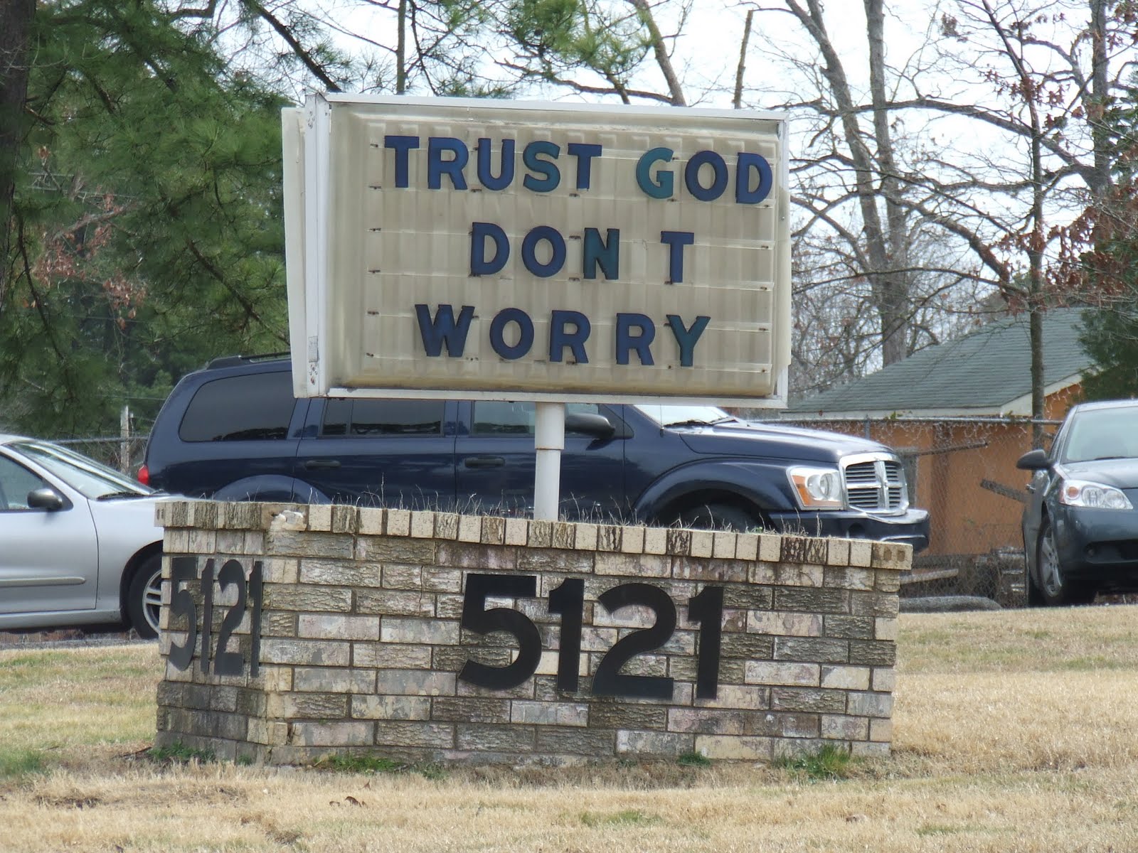 Arkansas Church sign, Little Rock