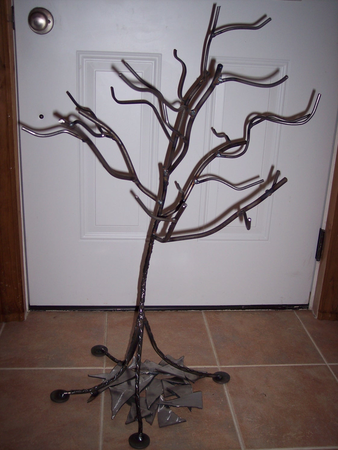 Joshua Russell Custom Metal Art Sculptures and Fabrication Family Tree Sculpture