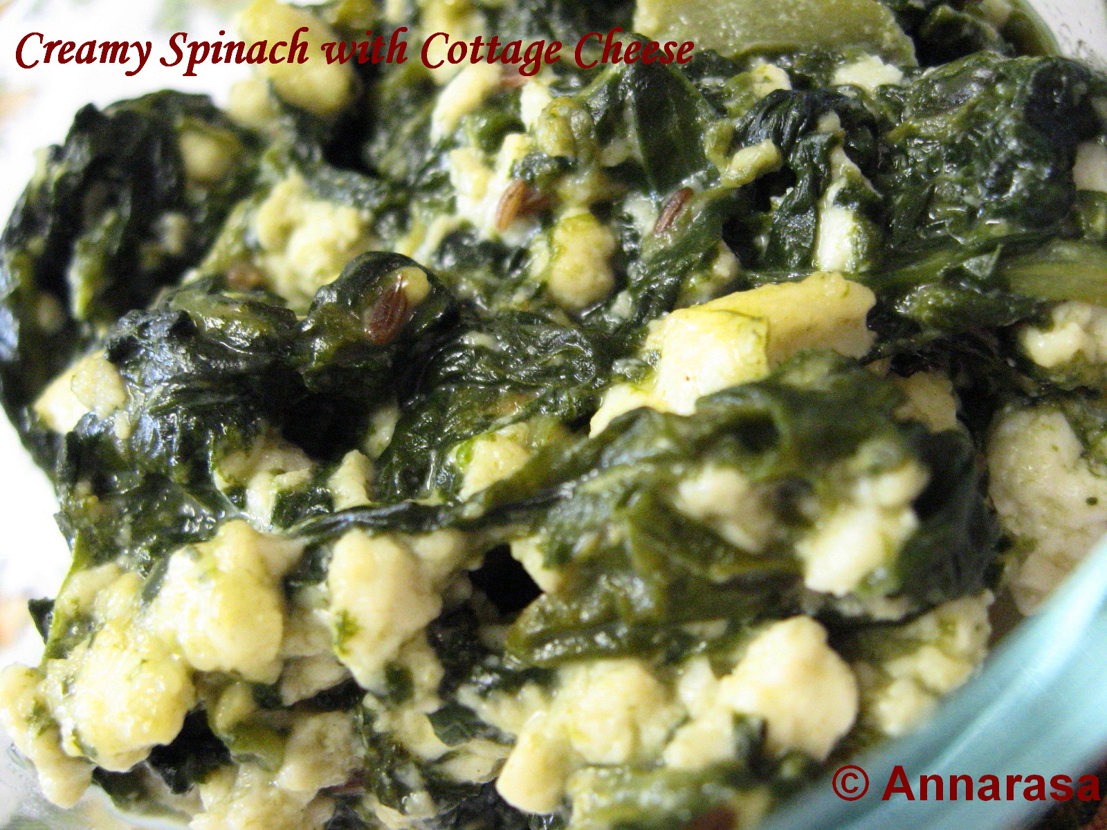 Annarasa Essence Of Food Malaidar Palak Paneer Creamy Spinach