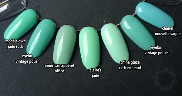Trend I Want To Try: Mint Green Nail Polish