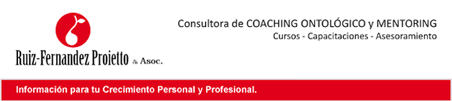 Coaching Ontológico - Ruiz Fernandez Proietto