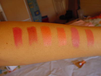 NYX Round Lipstick Swatches