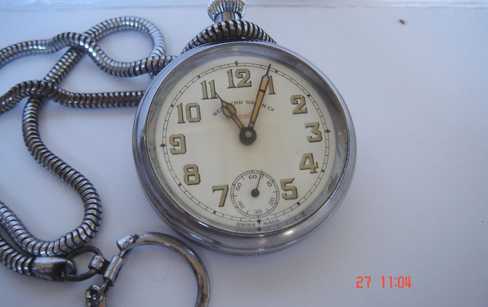 JAM VINTAGE WEST END WATCH SECUNDUS POCKET WATCH (SOLD)