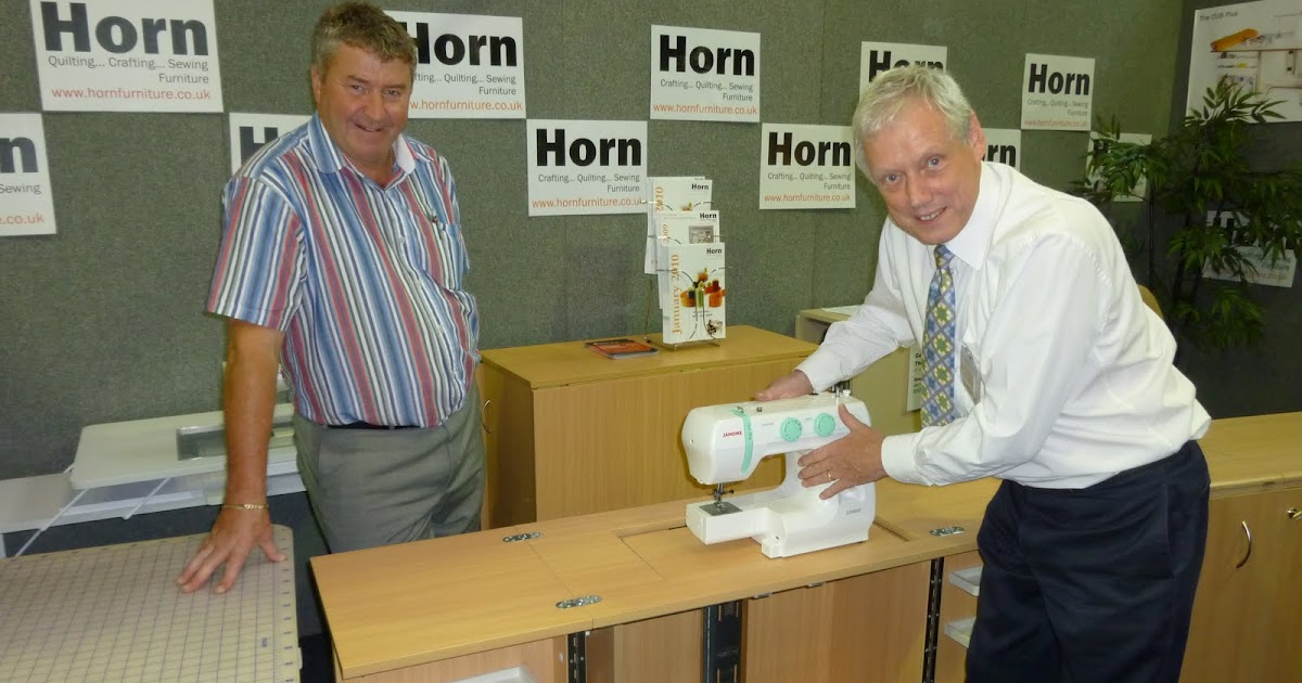 Sew Janome White Rose Sewing & Craft Centre with Horn and Janome