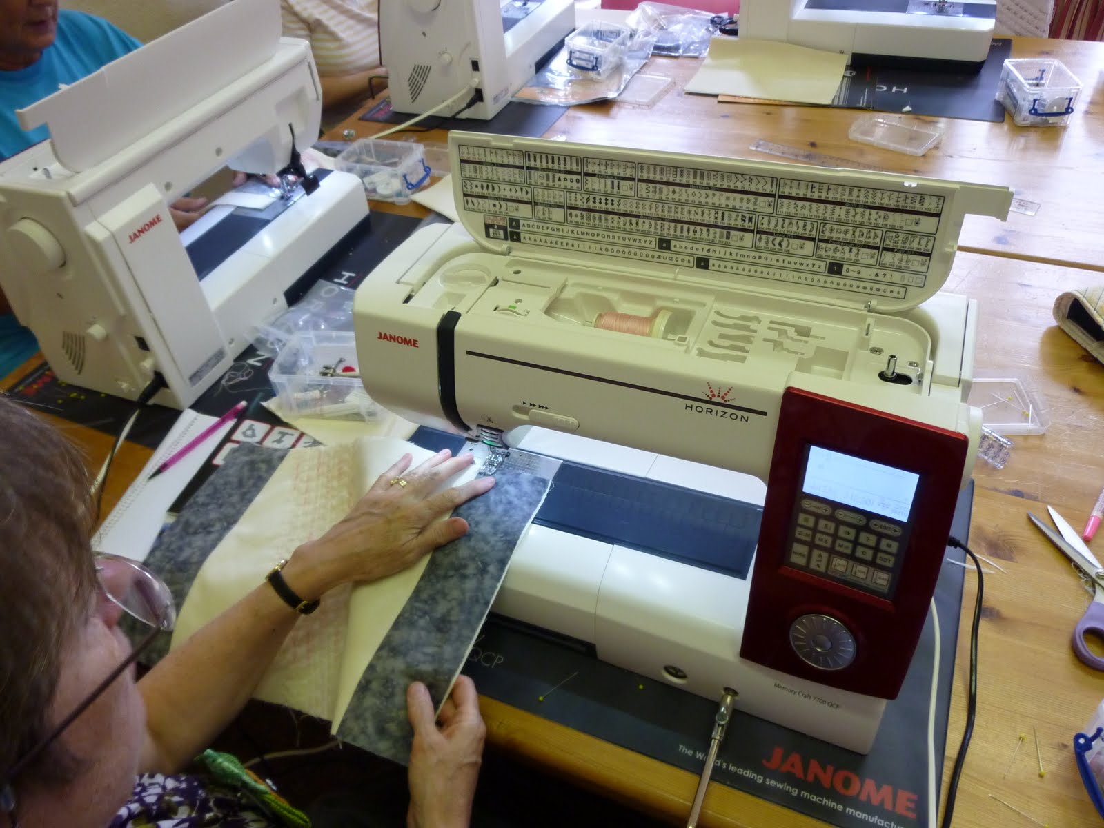 Sew Janome New introduced at The Courtyard, near Beverley!