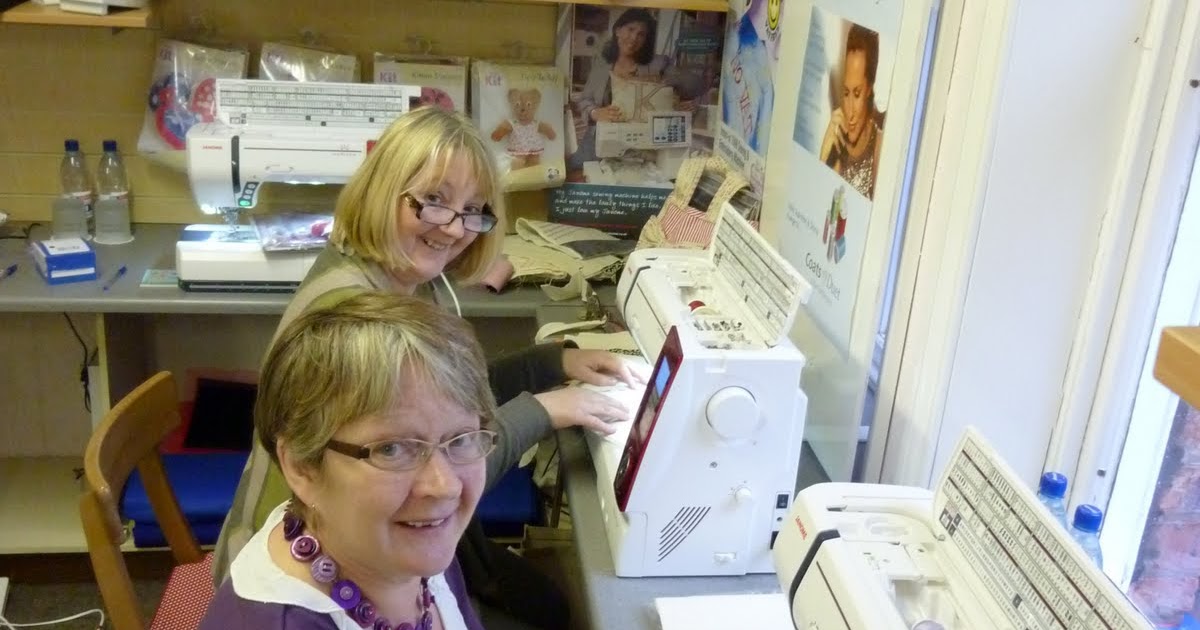 Sew Janome Shelter from the cold weather and take a look at the Janome