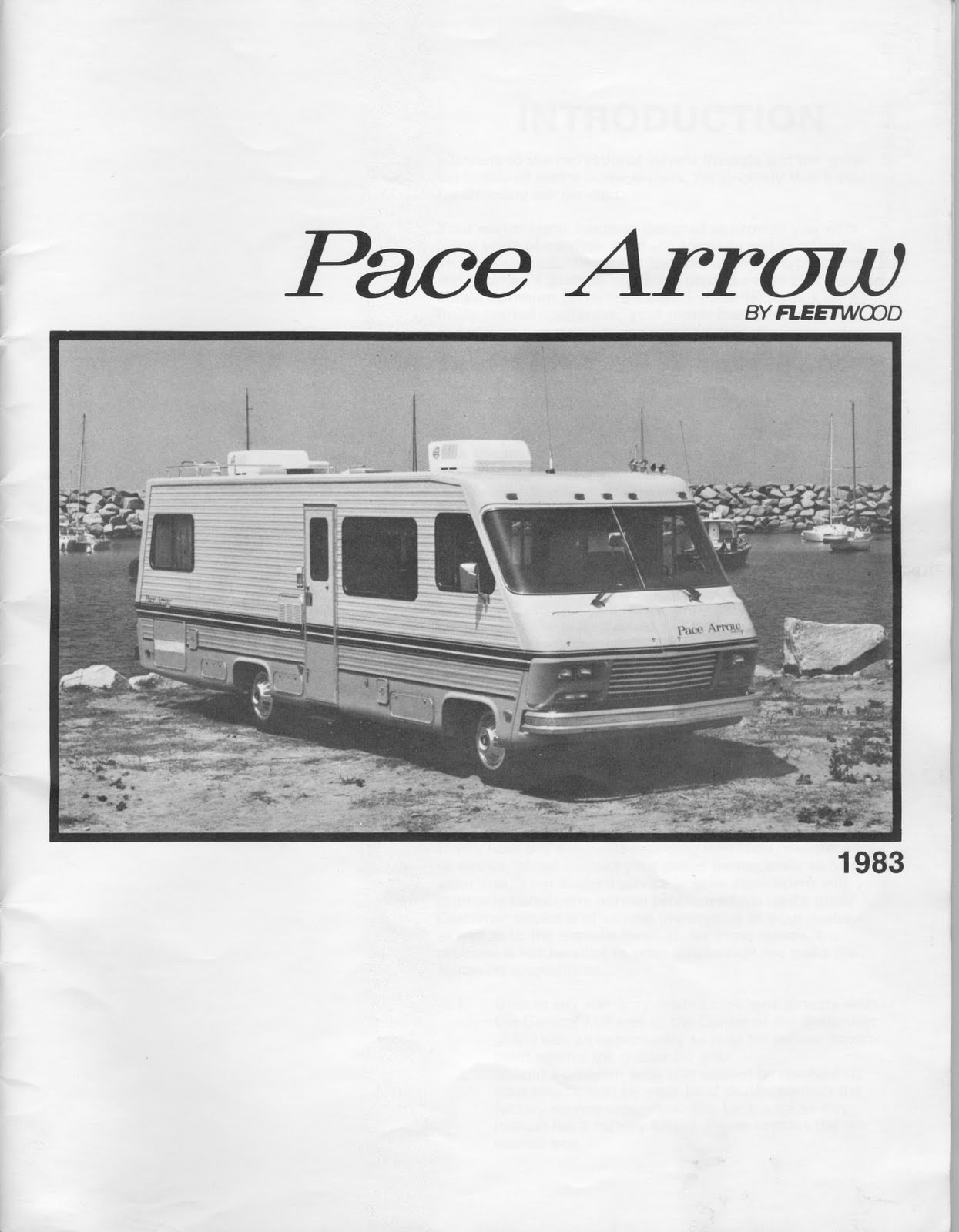 1983 Fleetwood Pace Arrow Owners Manuals
