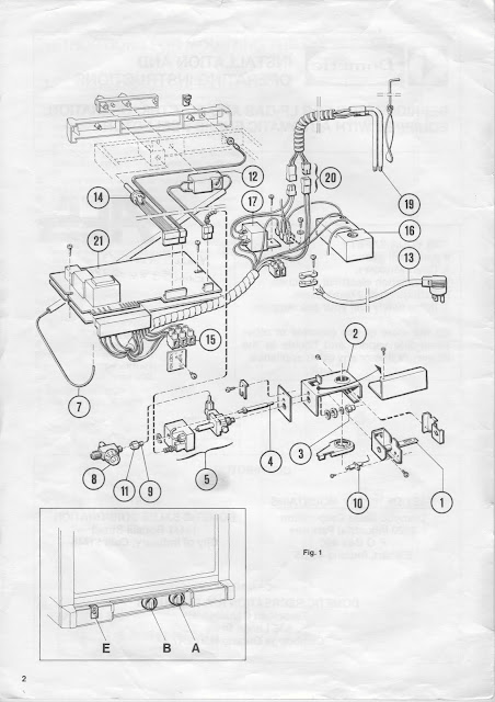 1983 Fleetwood Pace Arrow Owners Manuals: Dometic ... gm parts diagram antenna 