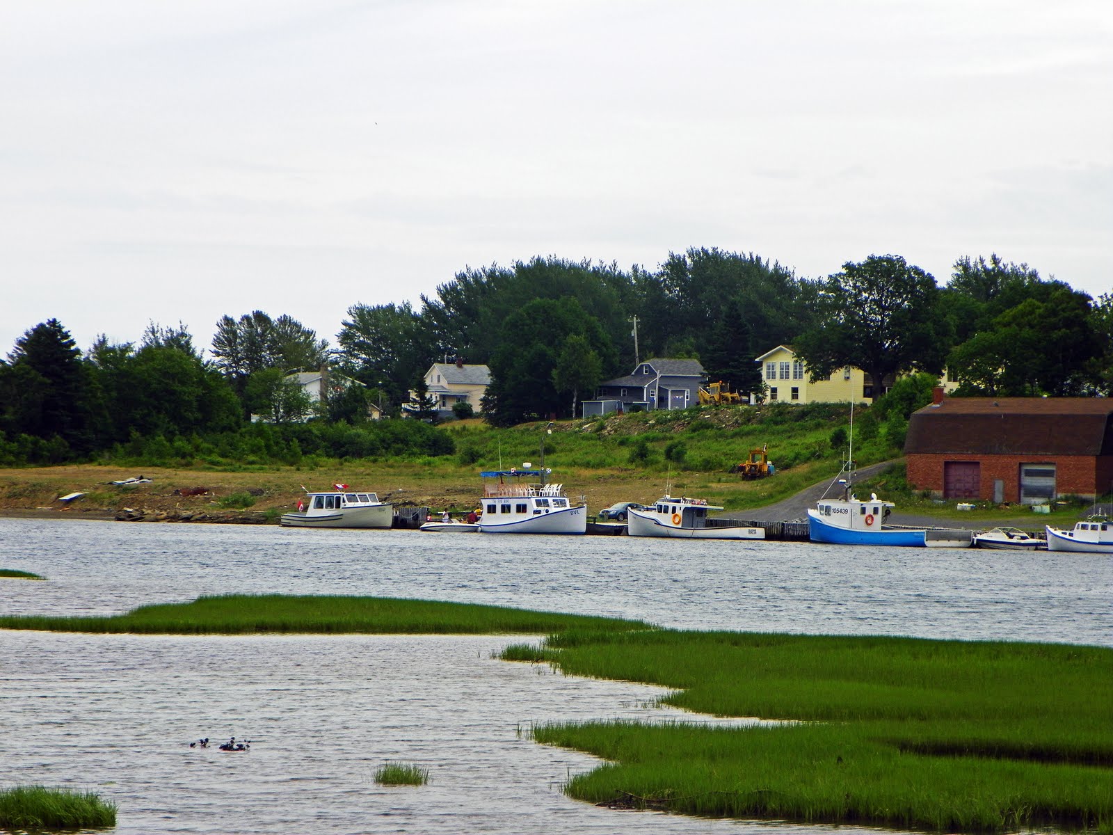 A Cape Breton, Nova Scotia, Photo Gallery Alder Point Boats In Waiting
