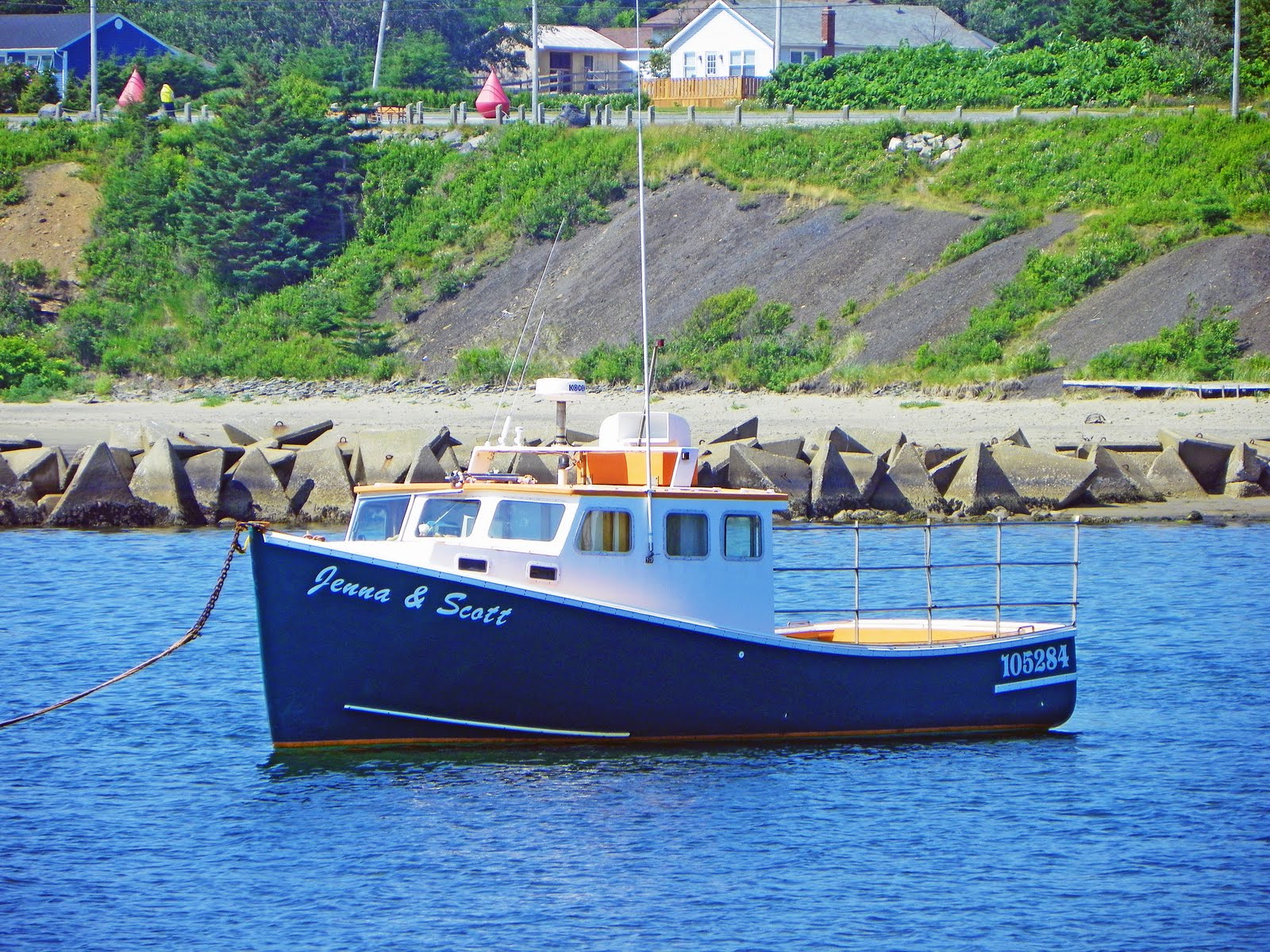 A Cape Breton, Nova Scotia, Photo Gallery The Jenna and Scott Idles In Morien BayPort Morien