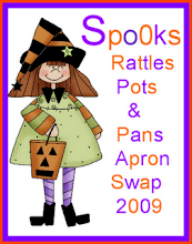 Aunt Pitty's Pats Halloween Apron Swap