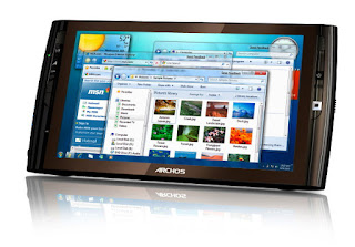 Archos 9 PC Tablet runs on