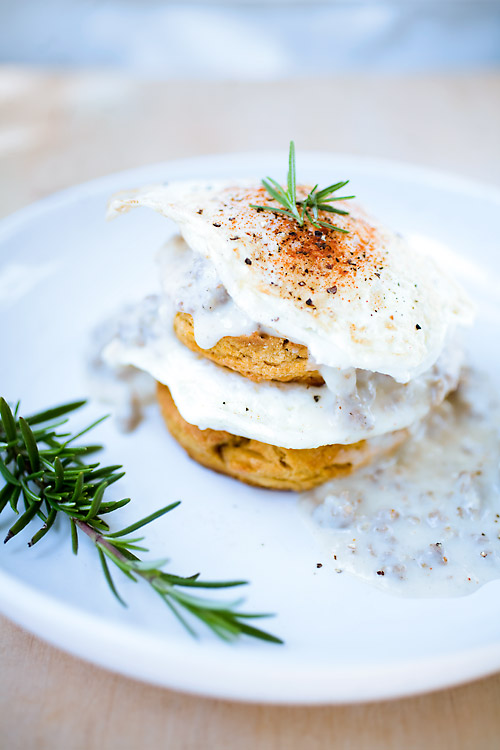 Gluten Free Rosemary Biscuits and Gravy Bella Bonito