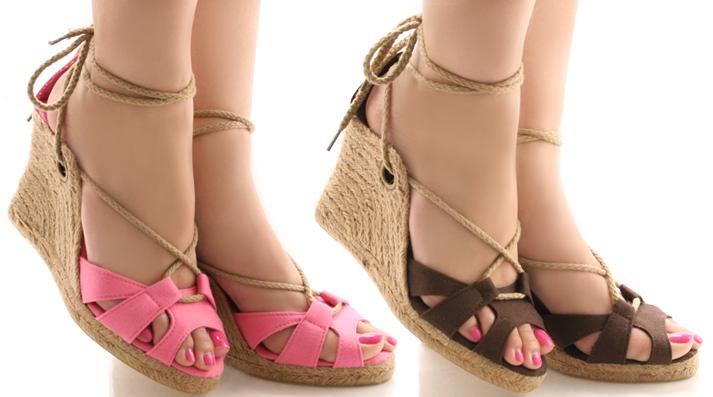 Tie Up Wedges