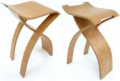 The Flow Stool designed by Kenneth Young