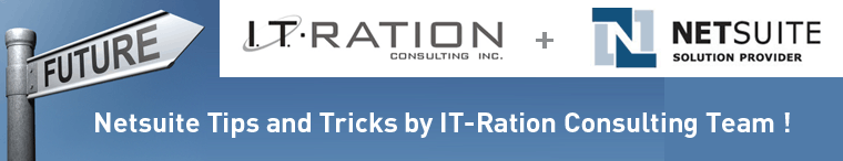 IT-Ration Consulting Blog - NetSuite Solution Provider
