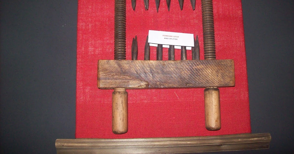 Blogberry Emry == Punishment Tools Used during the Middle Age