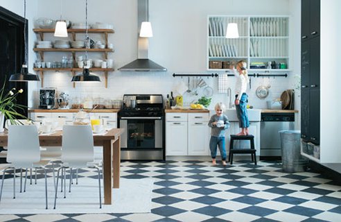 practical living: ikea kitchen