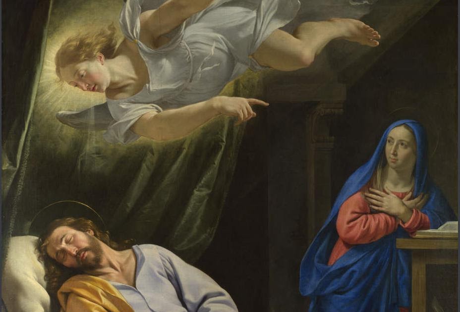 Icons & Imagery The Dream of Saint Joseph