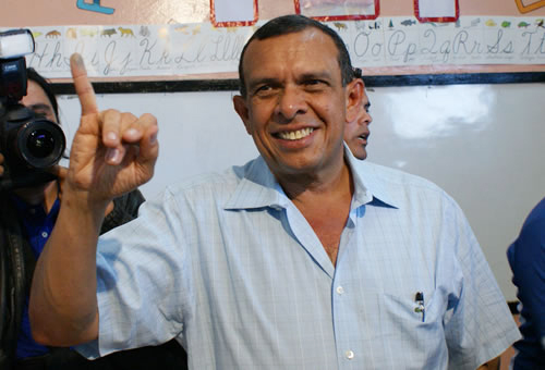 Porfirio Lobo Honduran President
