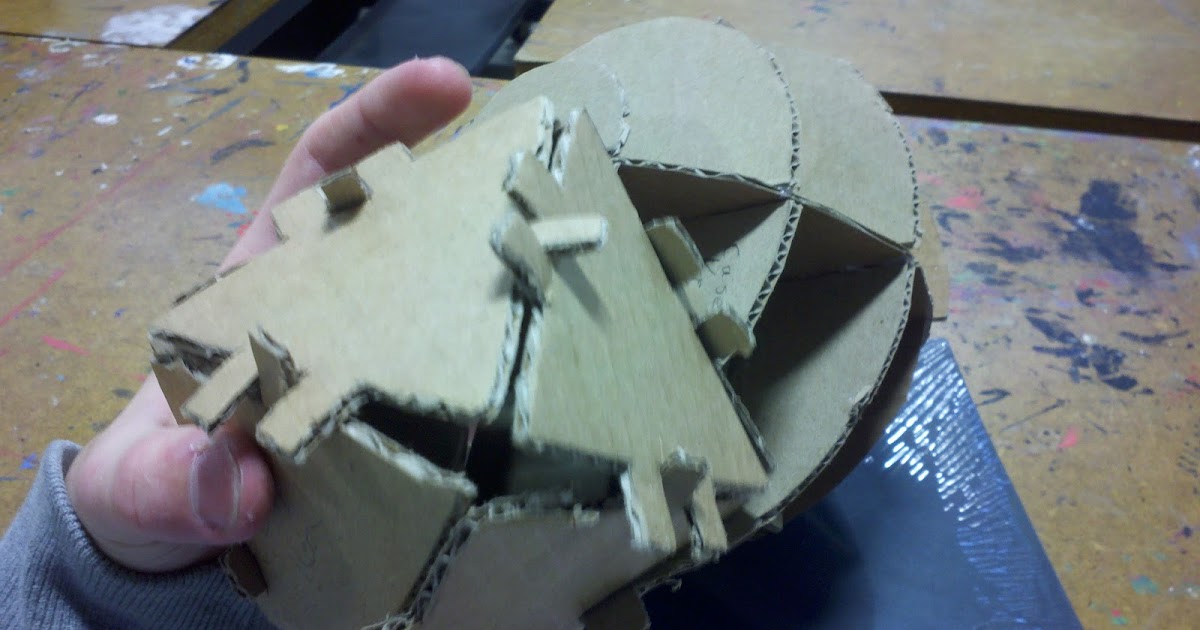 The WASH blog with Casey Keen Cardboard "Spheres"