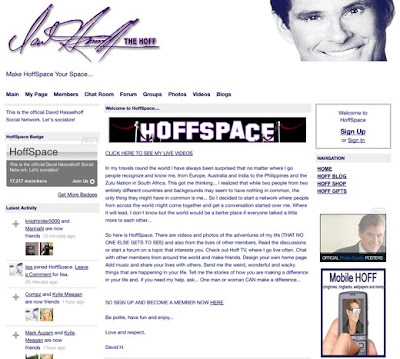HoffSpace launch page