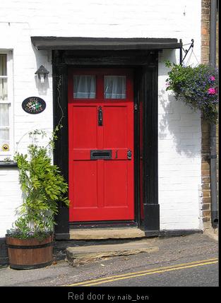 Unique House I Never Met A Red Door I Didn T Like