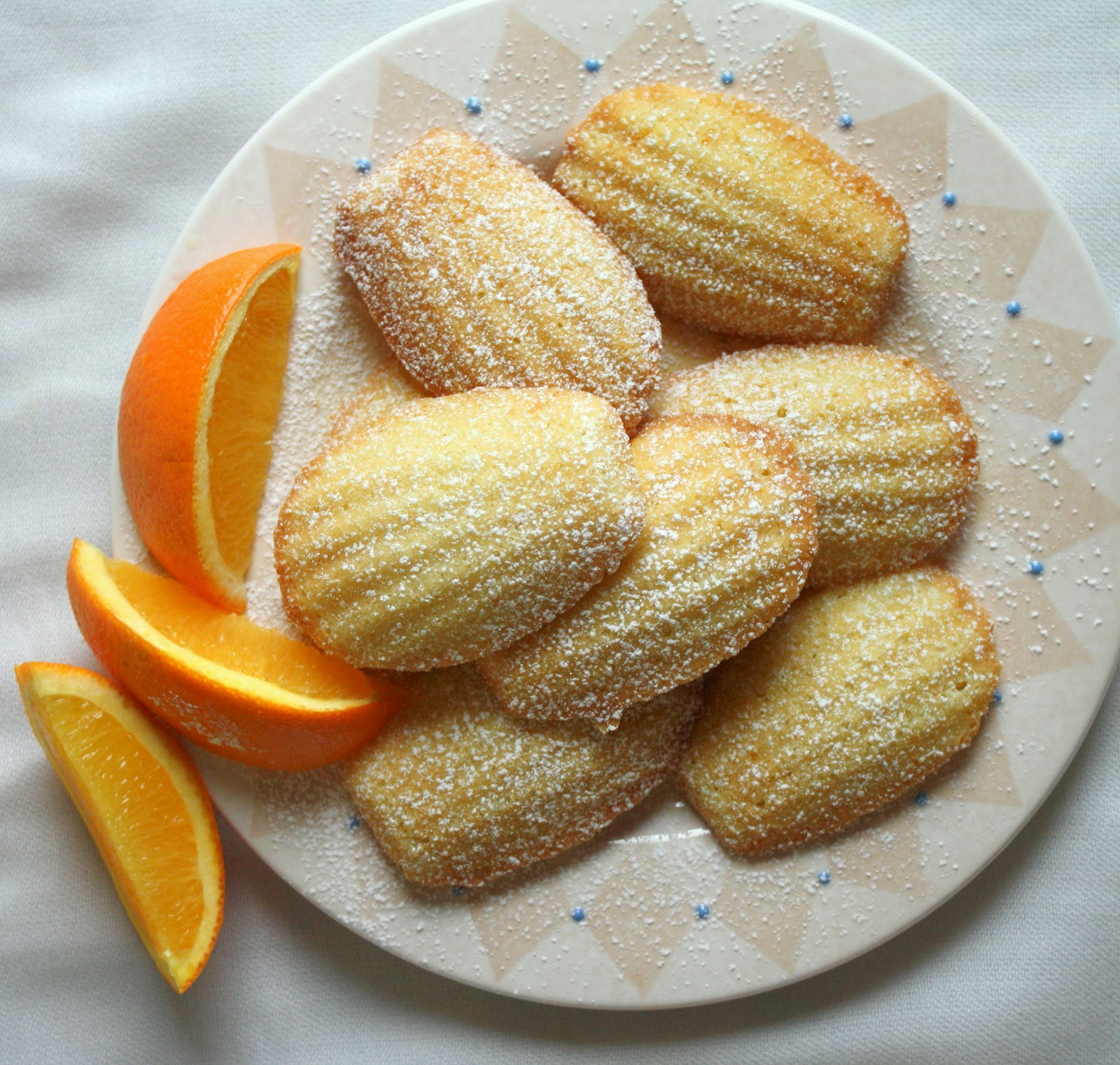 Jane's Sweets & Baking Journal Orange Blossom Madeleines . . . Are They On Your List?