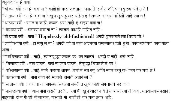 Essay on majhe baba in marathi picture