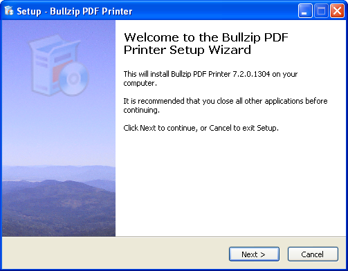 bullzip pdf printer error 1007 ghostscript