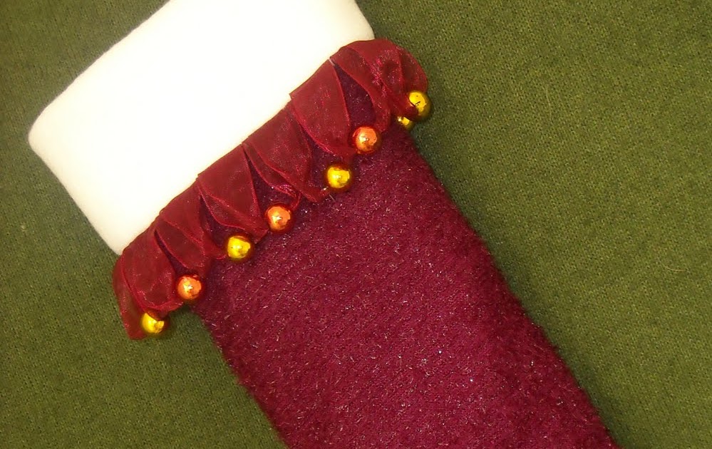 Old DaysOld Ways Dollar Store Christmas Stocking 4