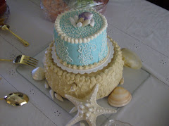 Seashore Themed Cake