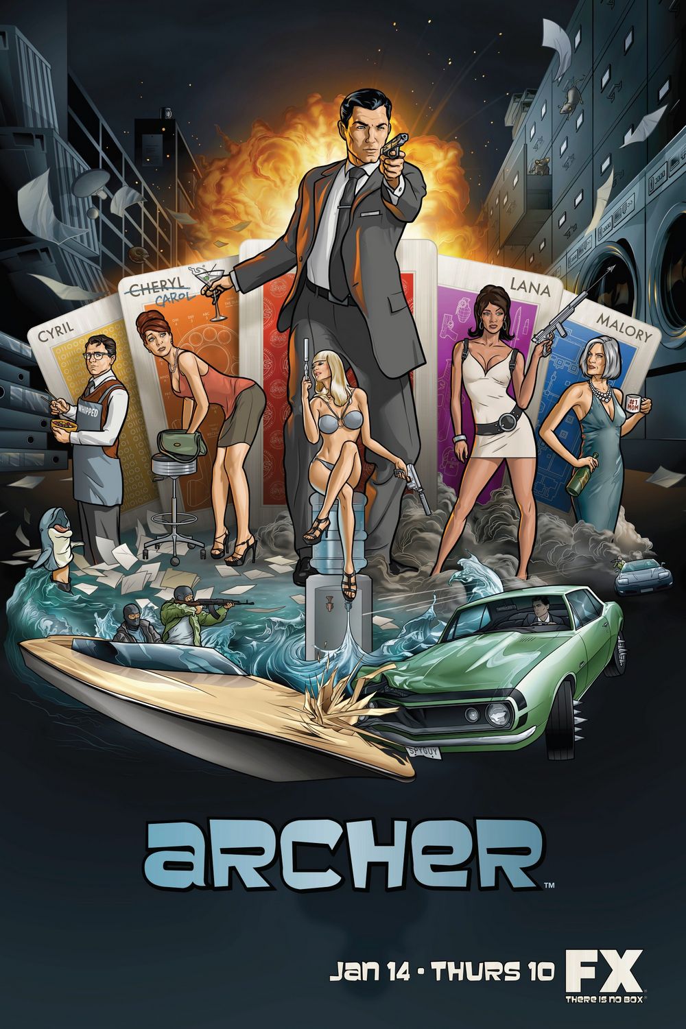 Devil Comics Entertainment TV Review Archer [20102011]