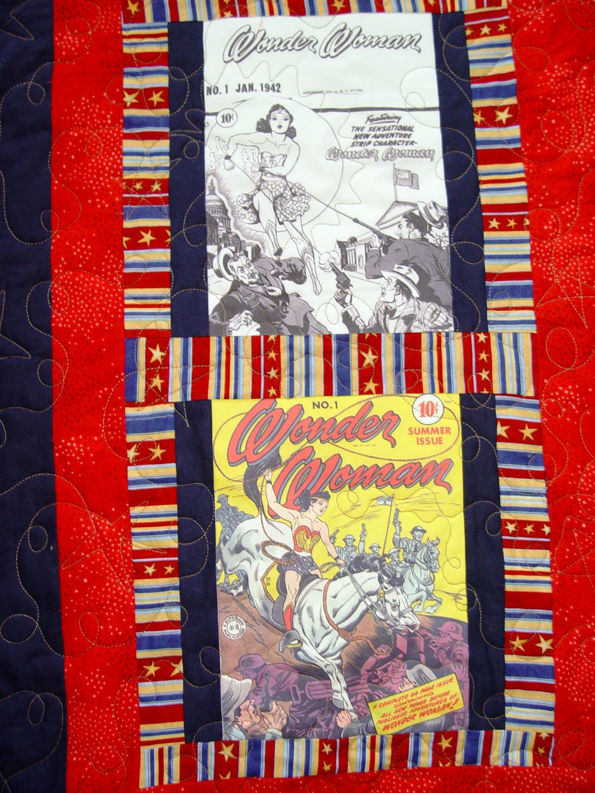 Comic Book Fabric