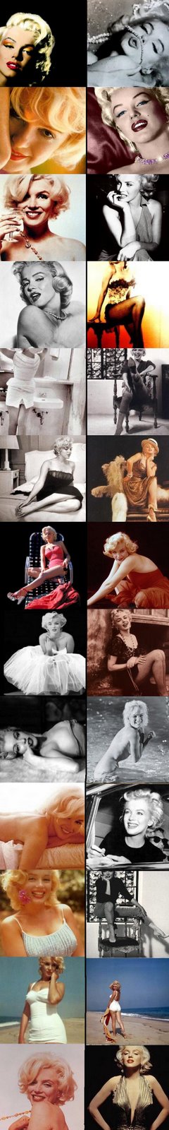 Marilyn Monroe (L)
