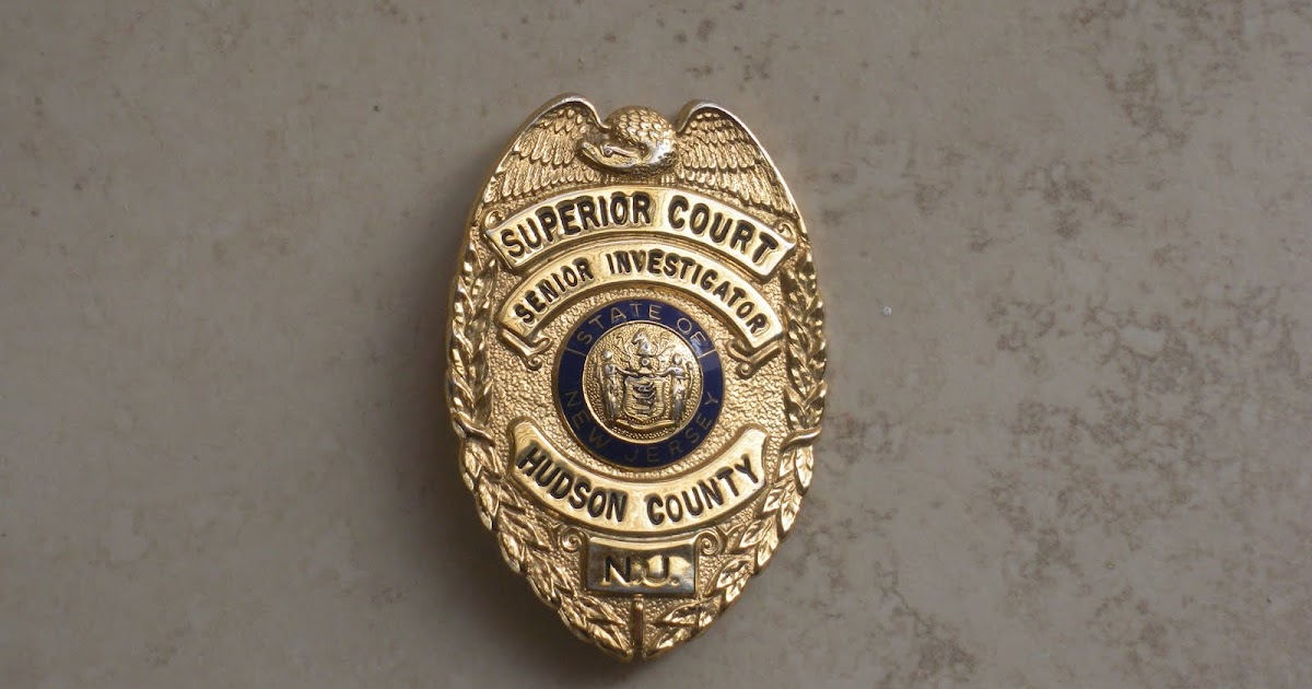 BADGE COLLECTOR NJ PROBATION COLLECTION H IS FOR HUDSON