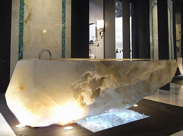 Swarovski Crystal World Luxurious Crystal Bathtub Costs 790,000