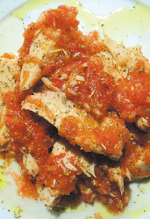 bonito con tomate bonito con tomate