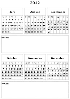 Calendars Month on 2012 Six Month Calendar 2 Jpg