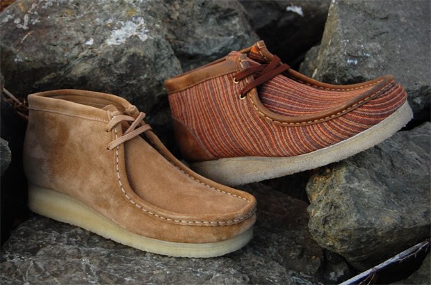 colored wallabees