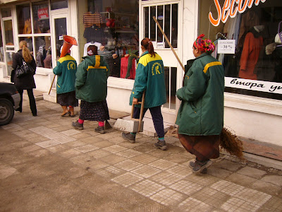 Yambol's Gypsy Street Cleaners