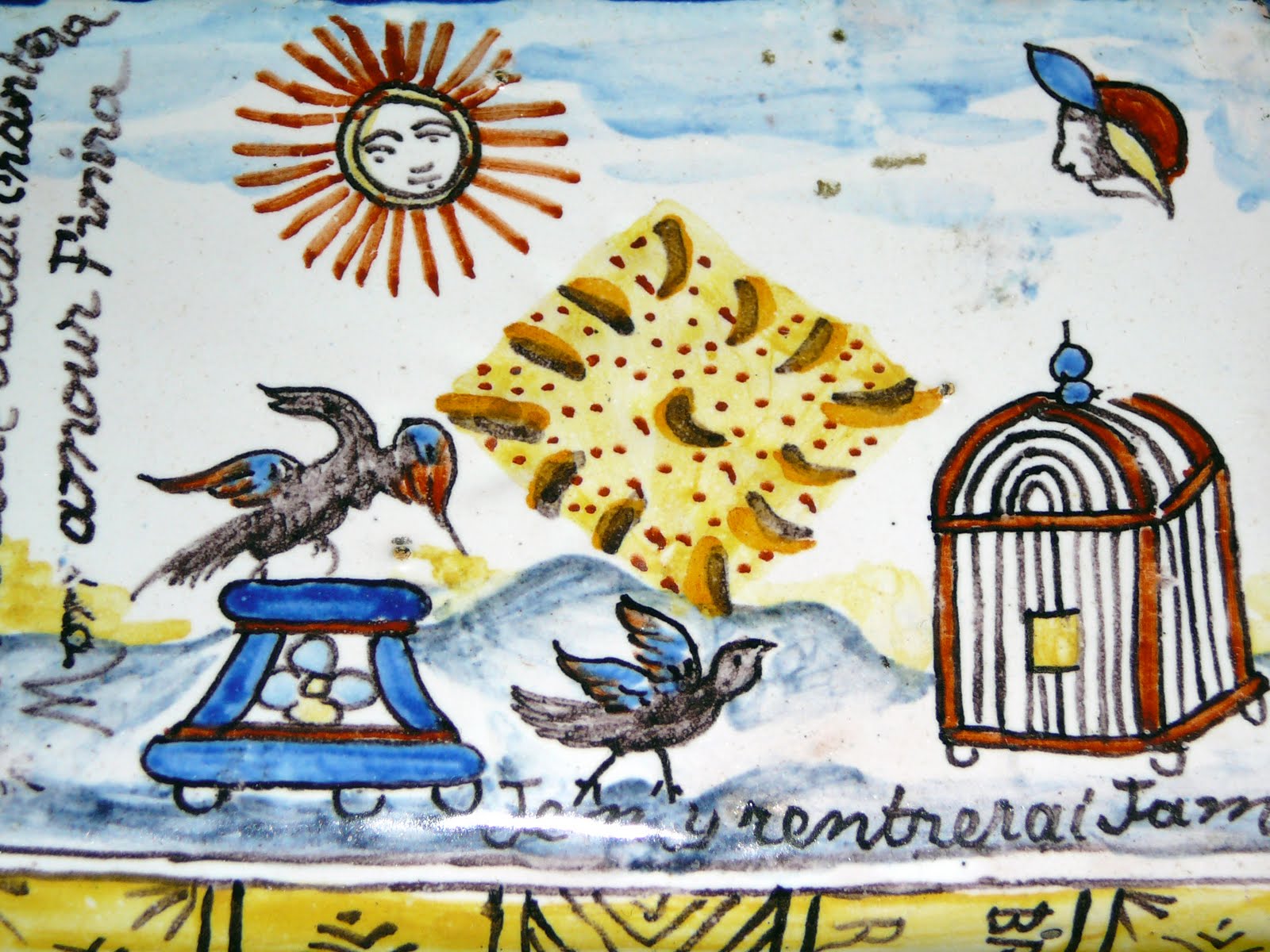 Caged Bird Cartoon