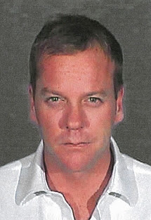 Kiefer Sutherland mugshot