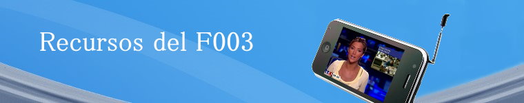 Recursos del F003