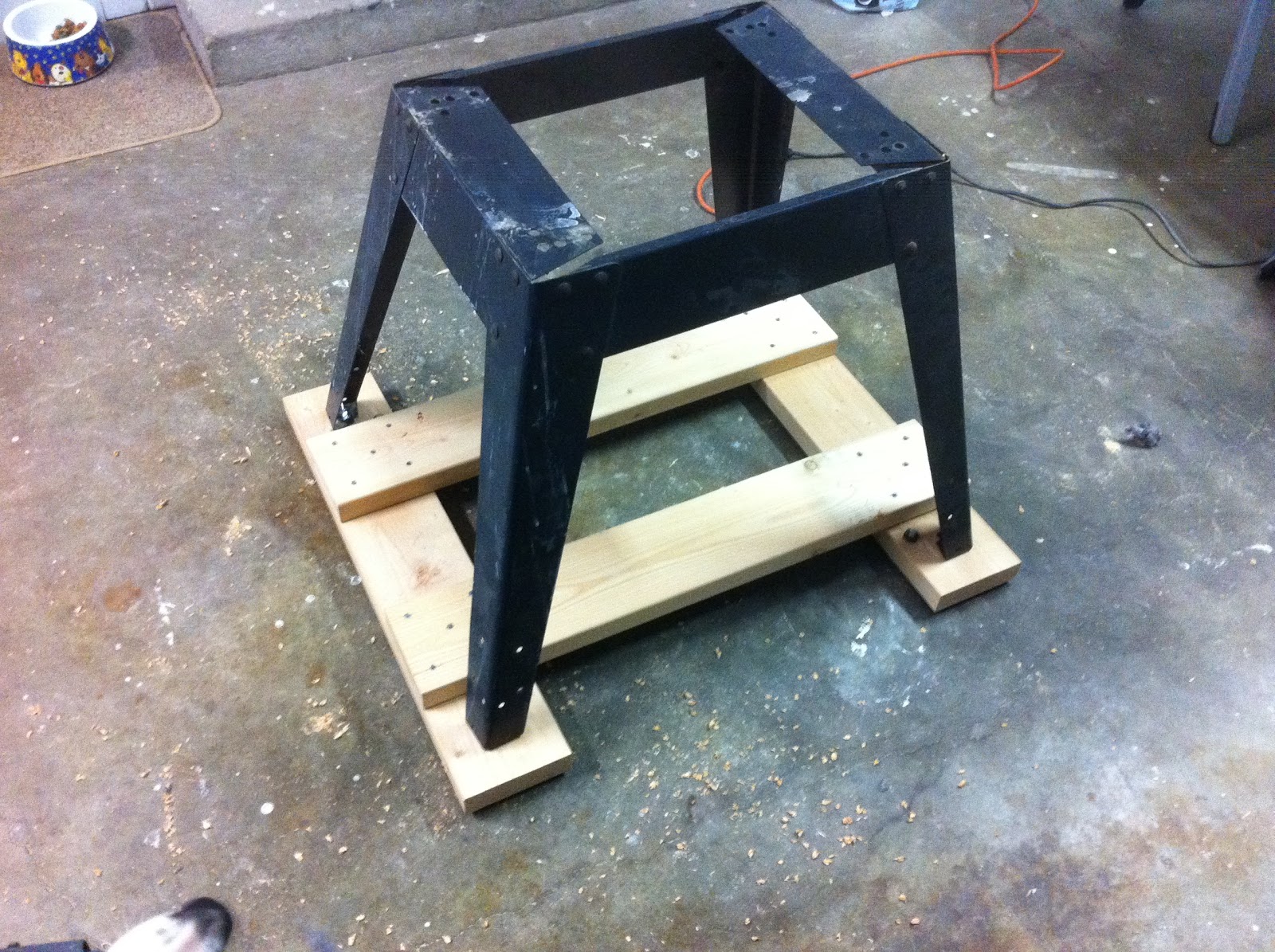 Nick's Blog of Life Project Improve Table Saw Stand Part 1