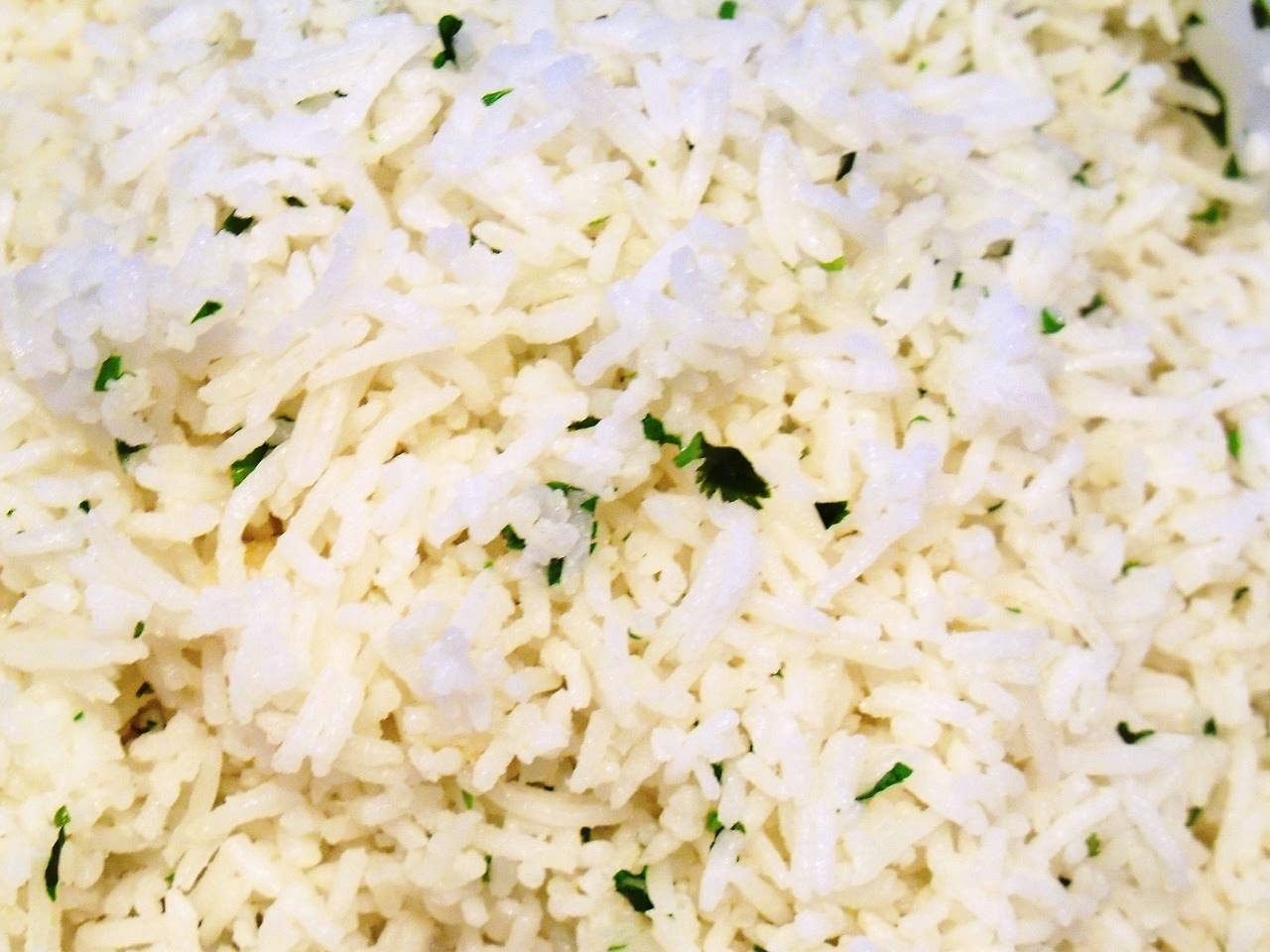 Coconut Basmati Rice with Cilantro Nicki Woo