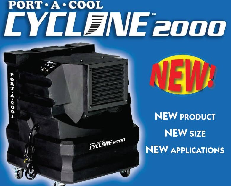 PORTABLE ENVIRONMENTALLYFRIENDLY COOLERS Portacool Cyclone 2000 new