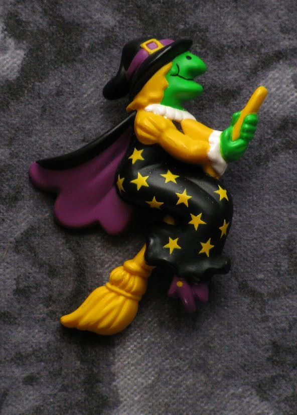 ALLHALLOWSGHOST Hallmark Halloween ornaments/pins/hangers,vintage